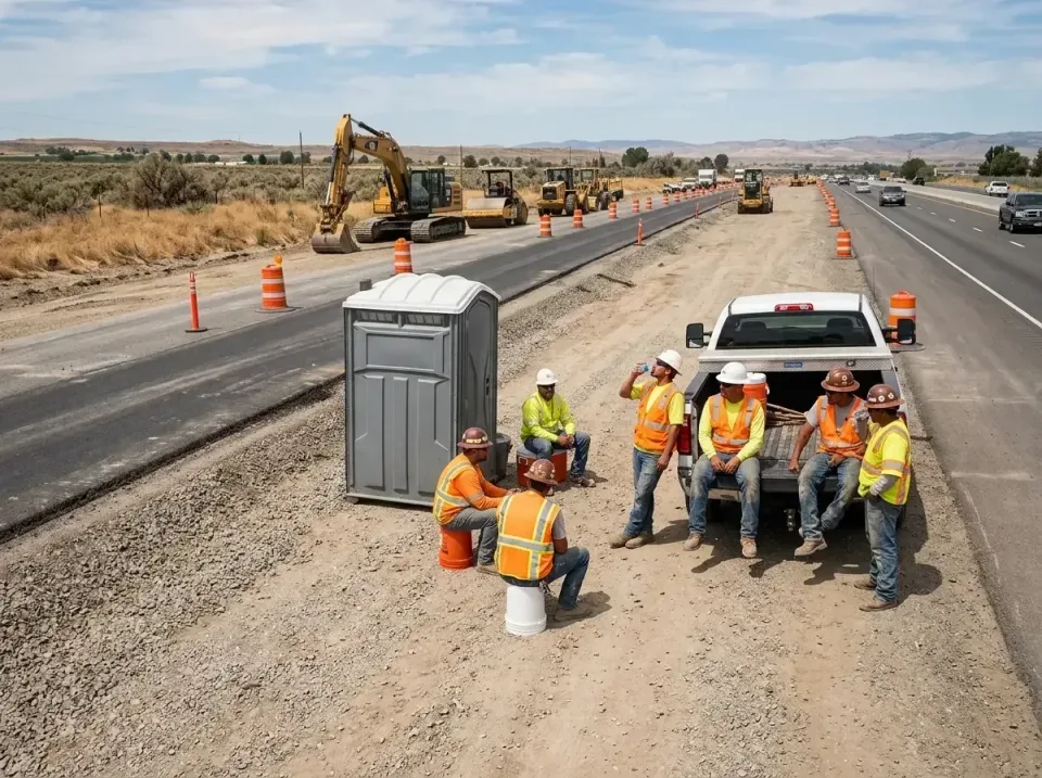 highway-road-construction-crew-007 — frequently asked questions, Porta Potty and Restroom Rentals in Hillsboro, OR